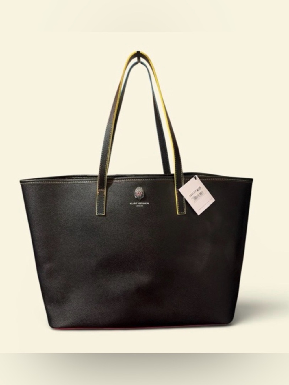 Kurt Geiger Tote, Richmond Shopper NWT rainbow handles